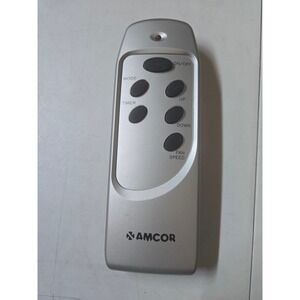 AMCOR Silver Remote Control for Fan or Air Conditioner with Timer Mode Speed